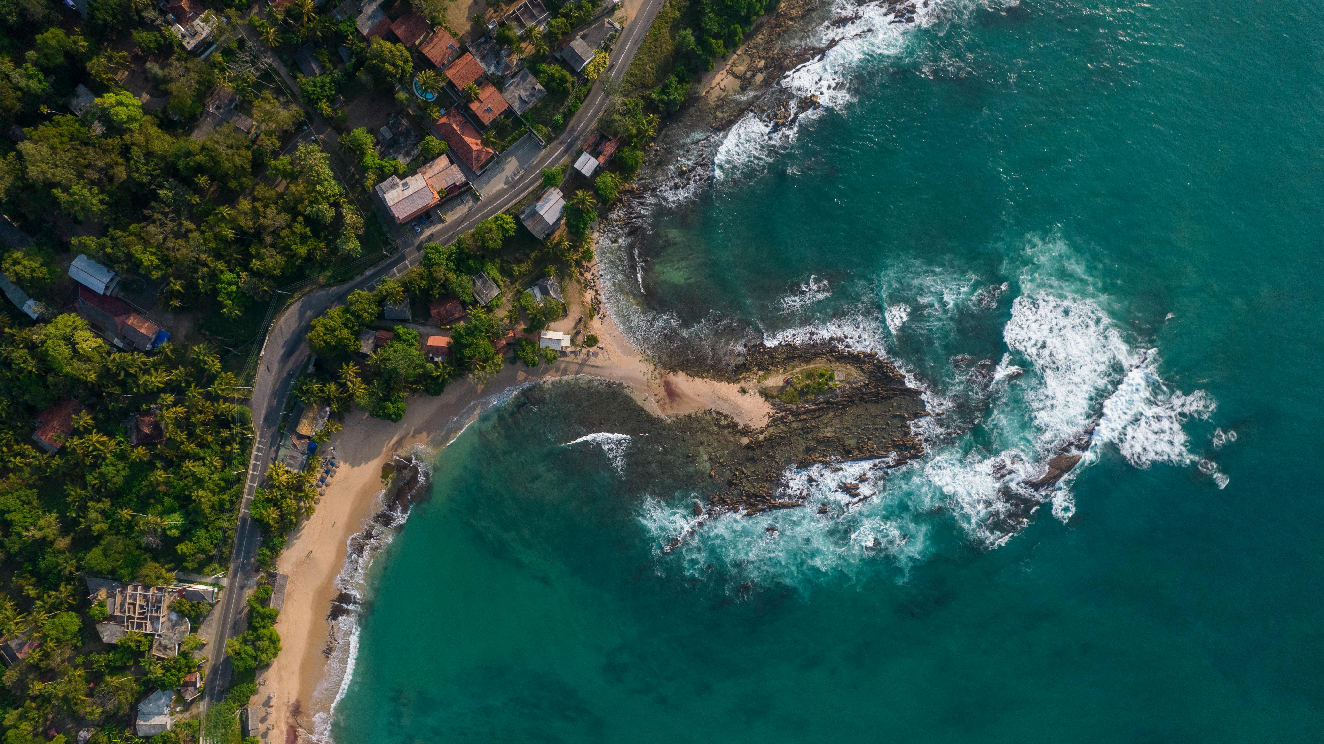 Coastline at golden hour